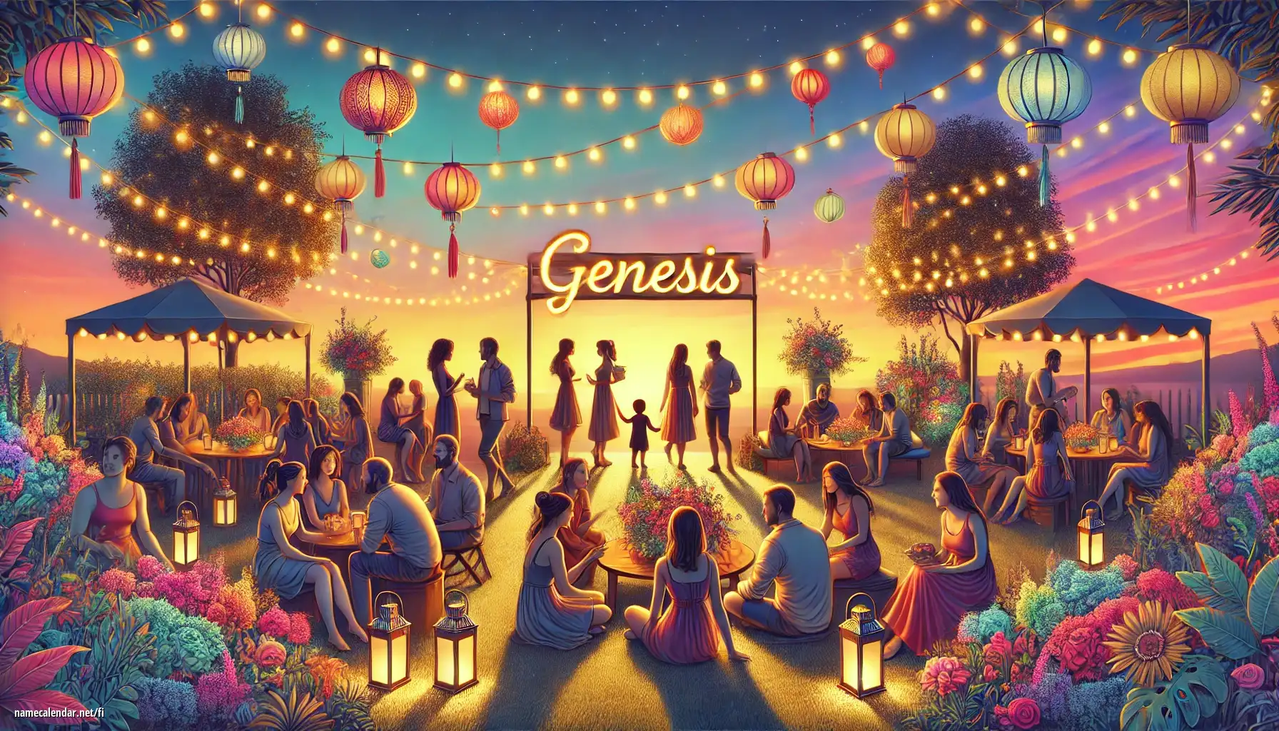 Nimipäivän ja nimen juhliminen - Genesis