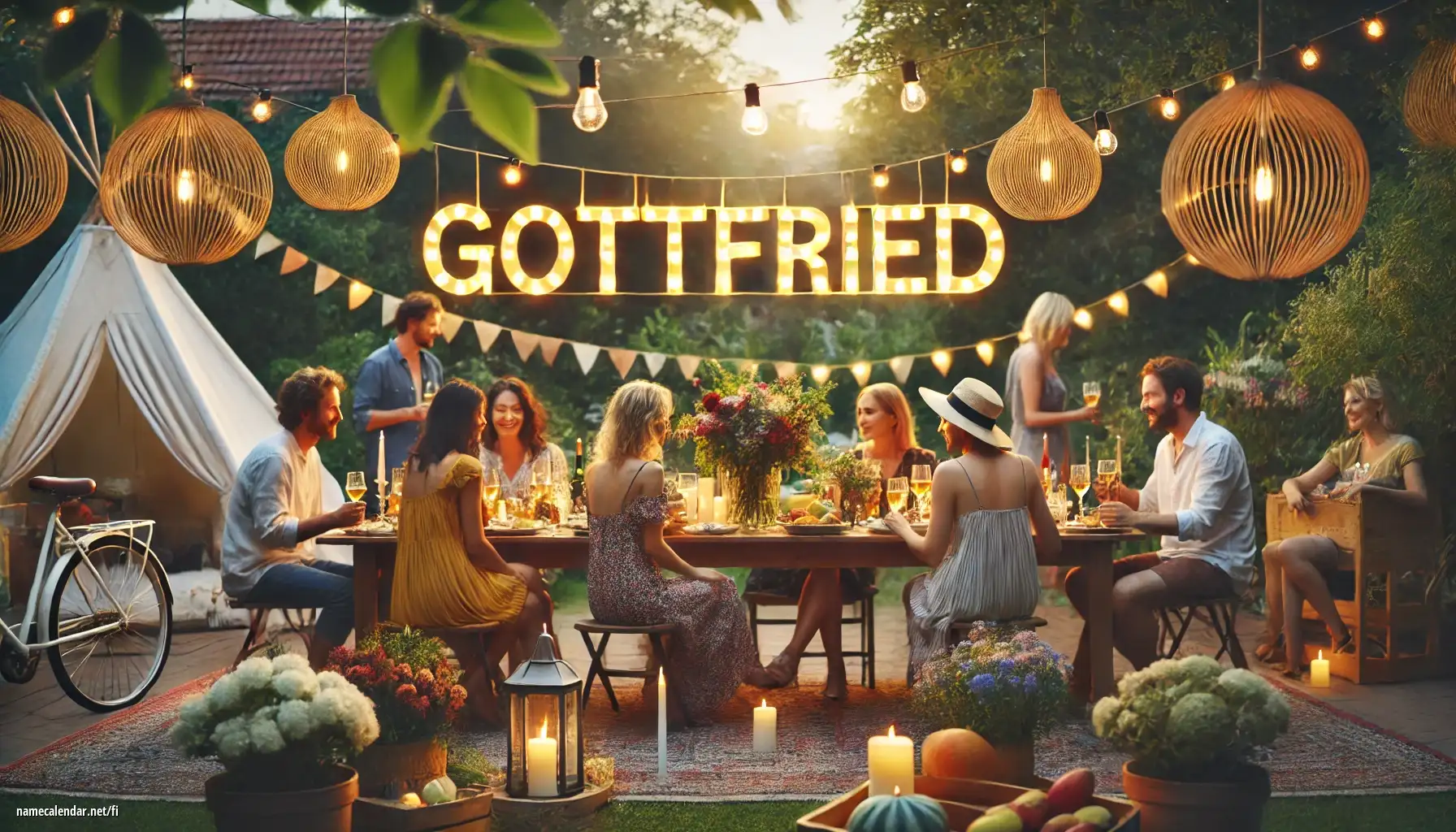 Nimipäivän ja nimen juhliminen - Gottfried