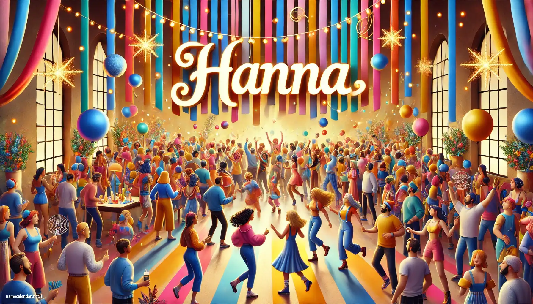 Nimipäivän ja nimen juhliminen - Hanna