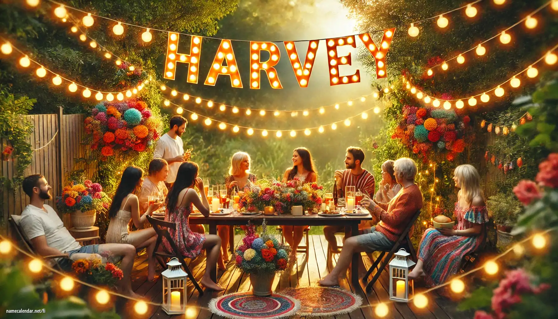 Nimipäivän ja nimen juhliminen - Harvey