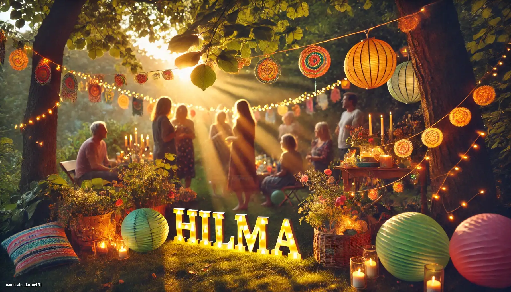 Nimipäivän ja nimen juhliminen - Hilma