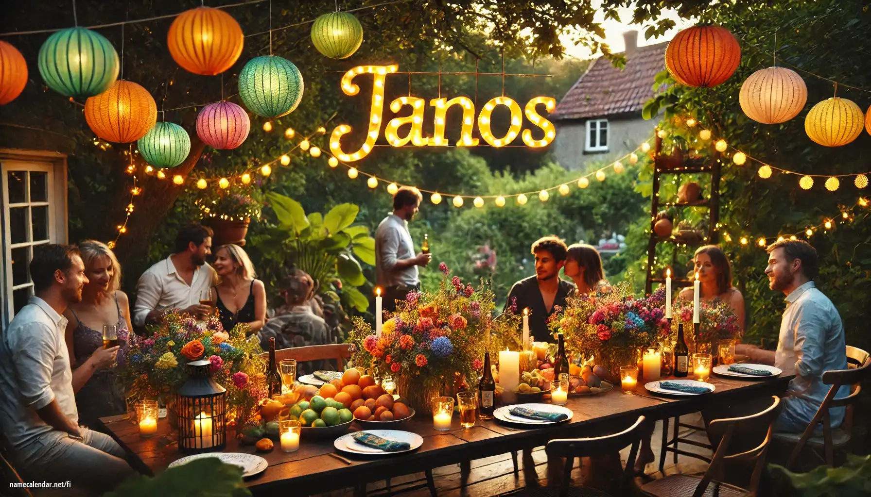 Nimipäivän ja nimen juhliminen - János