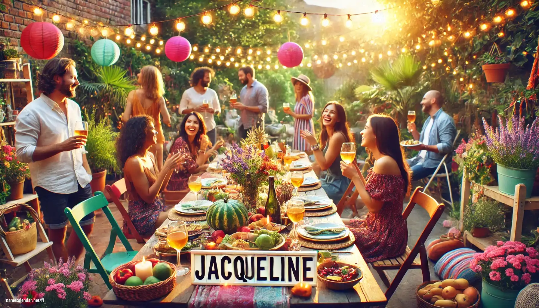 Nimipäivän ja nimen juhliminen - Jacqueline