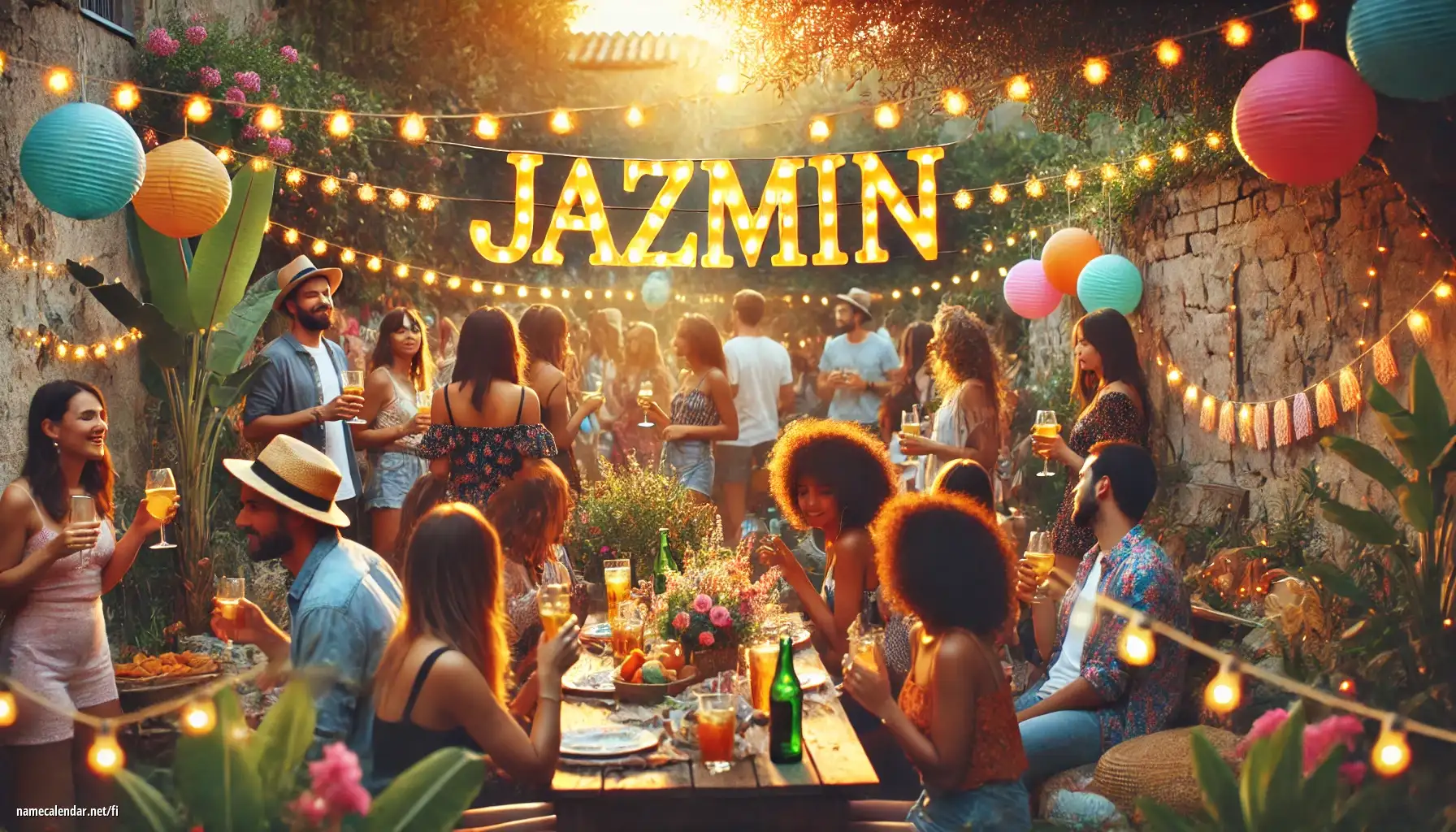 Nimipäivän ja nimen juhliminen - Jazmin