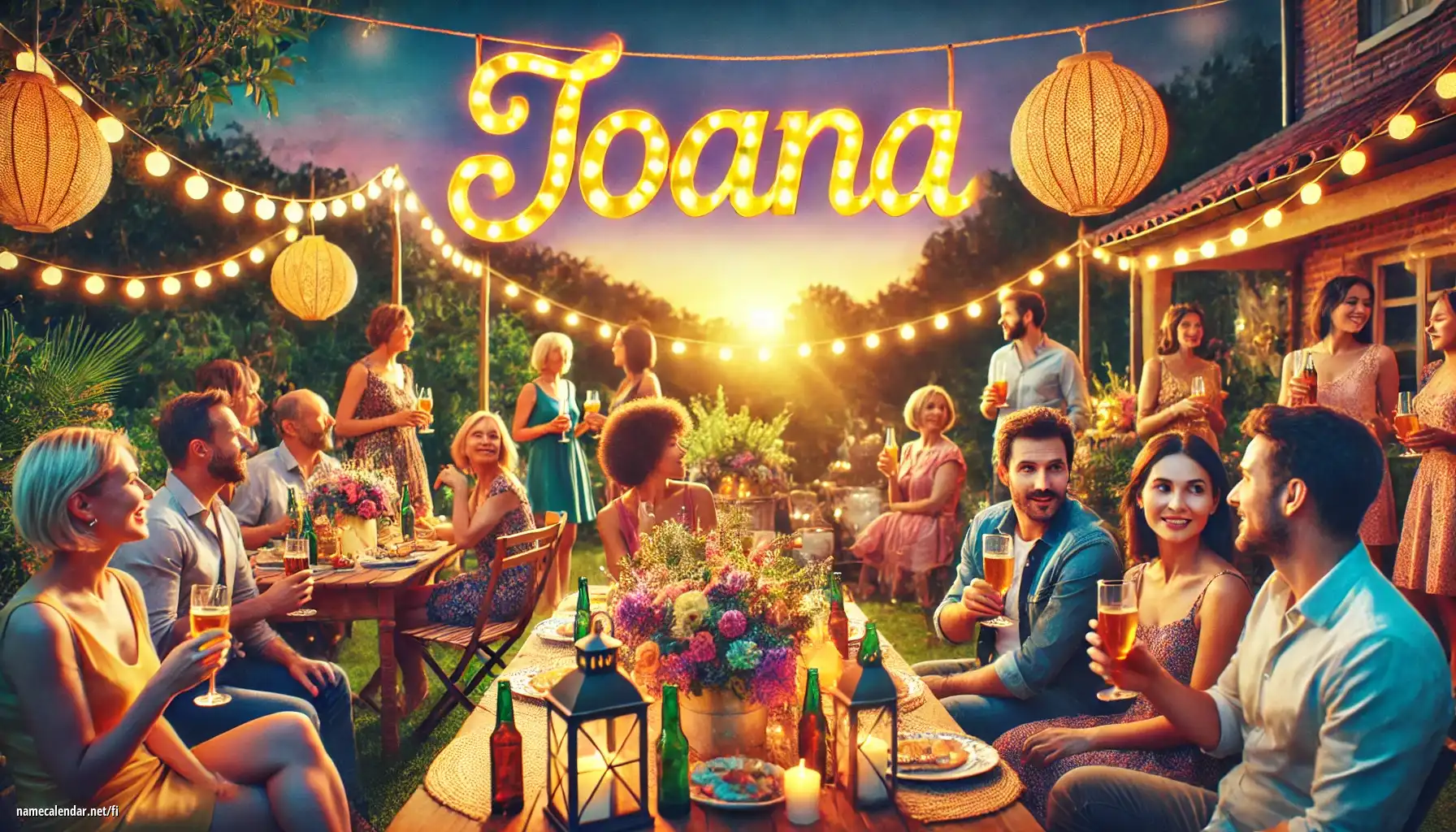 Nimipäivän ja nimen juhliminen - Joana