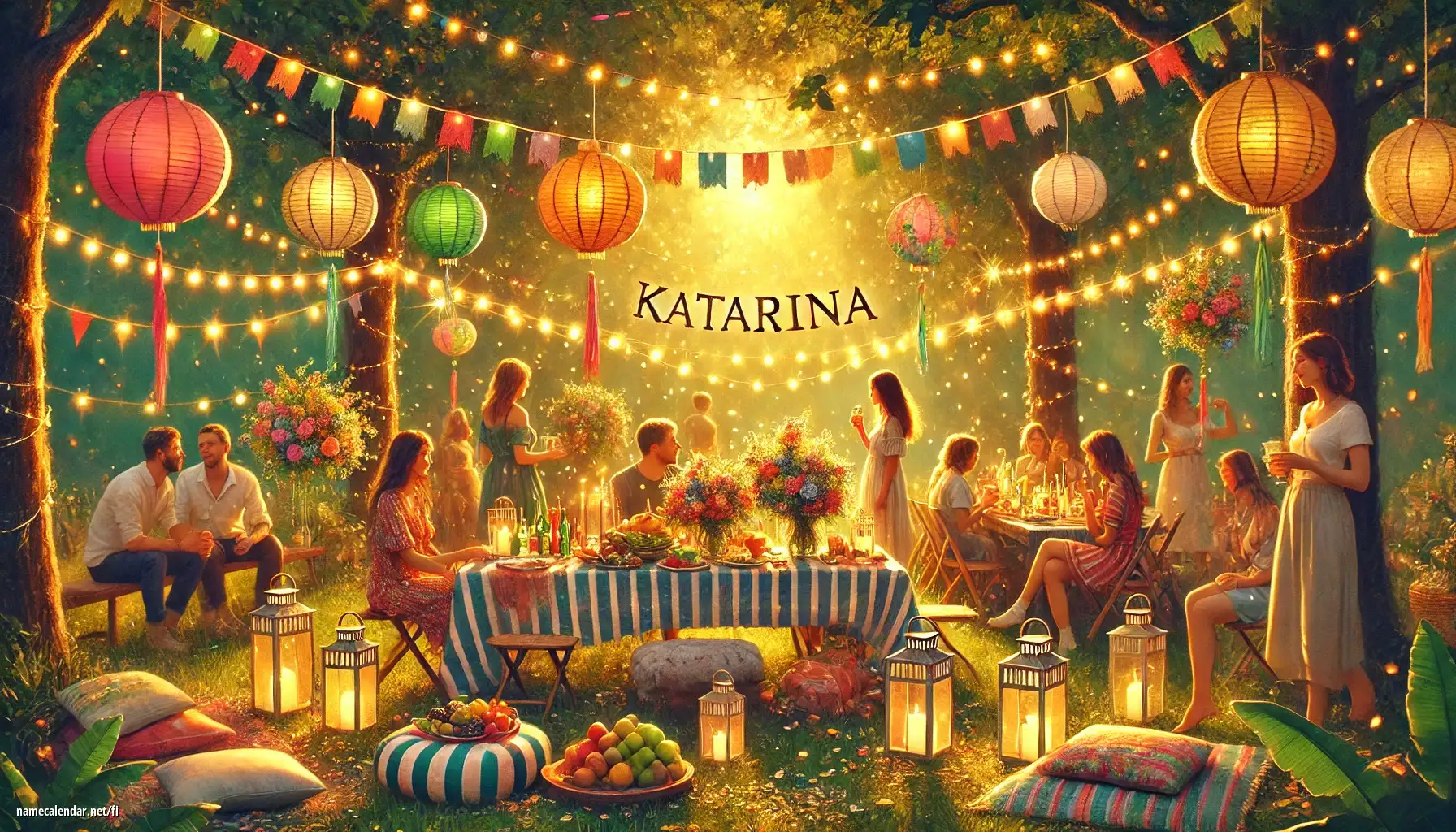 Nimipäivän ja nimen juhliminen - Katarína