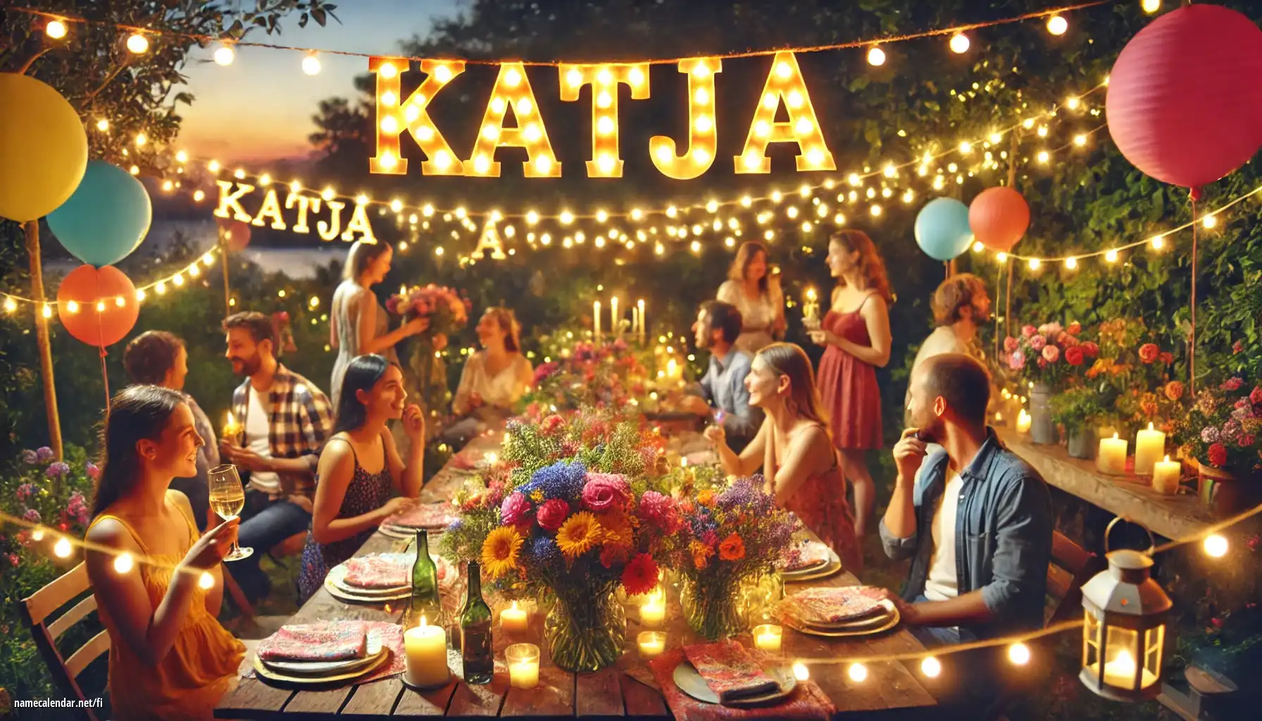 Nimipäivän ja nimen juhliminen - Katja