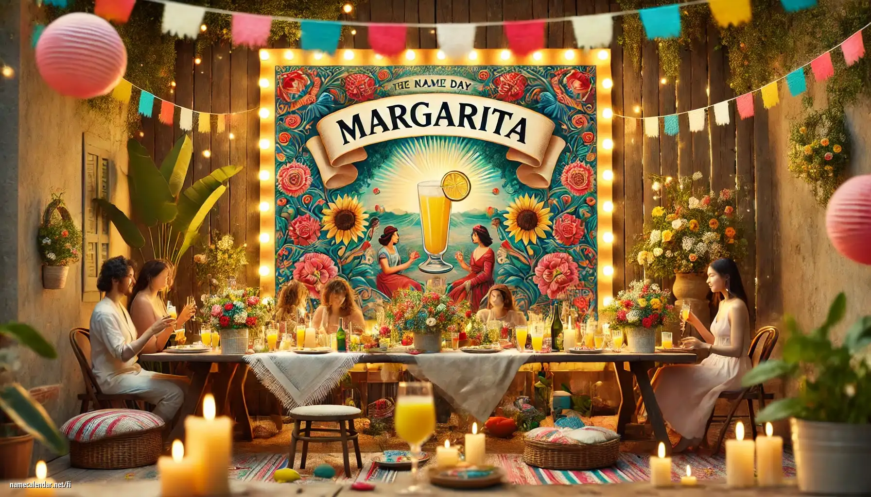 Nimipäivän ja nimen juhliminen - Margarita