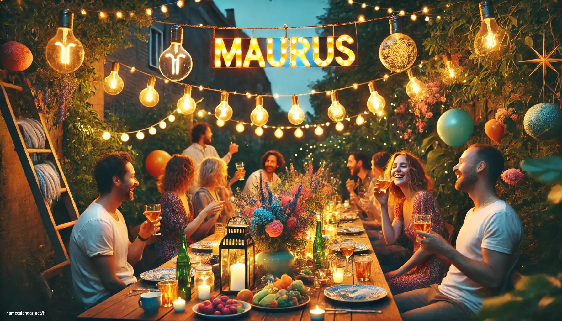 Nimipäivän ja nimen juhliminen - Maurus