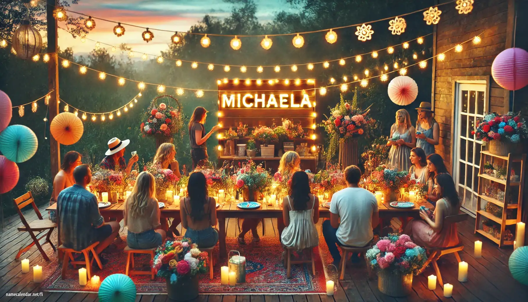 Nimipäivän ja nimen juhliminen - Michaela