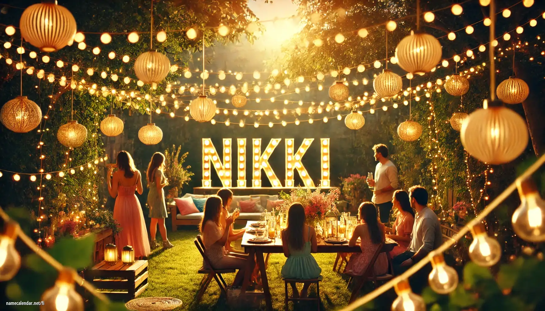 Nimipäivän ja nimen juhliminen - Nikki