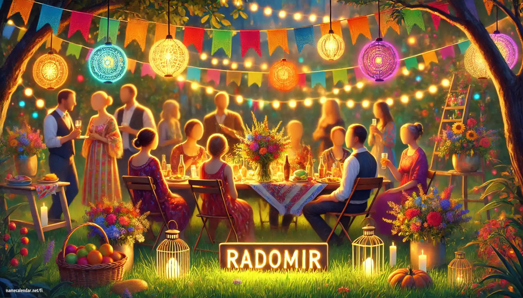 Nimipäivän ja nimen juhliminen - Radomír