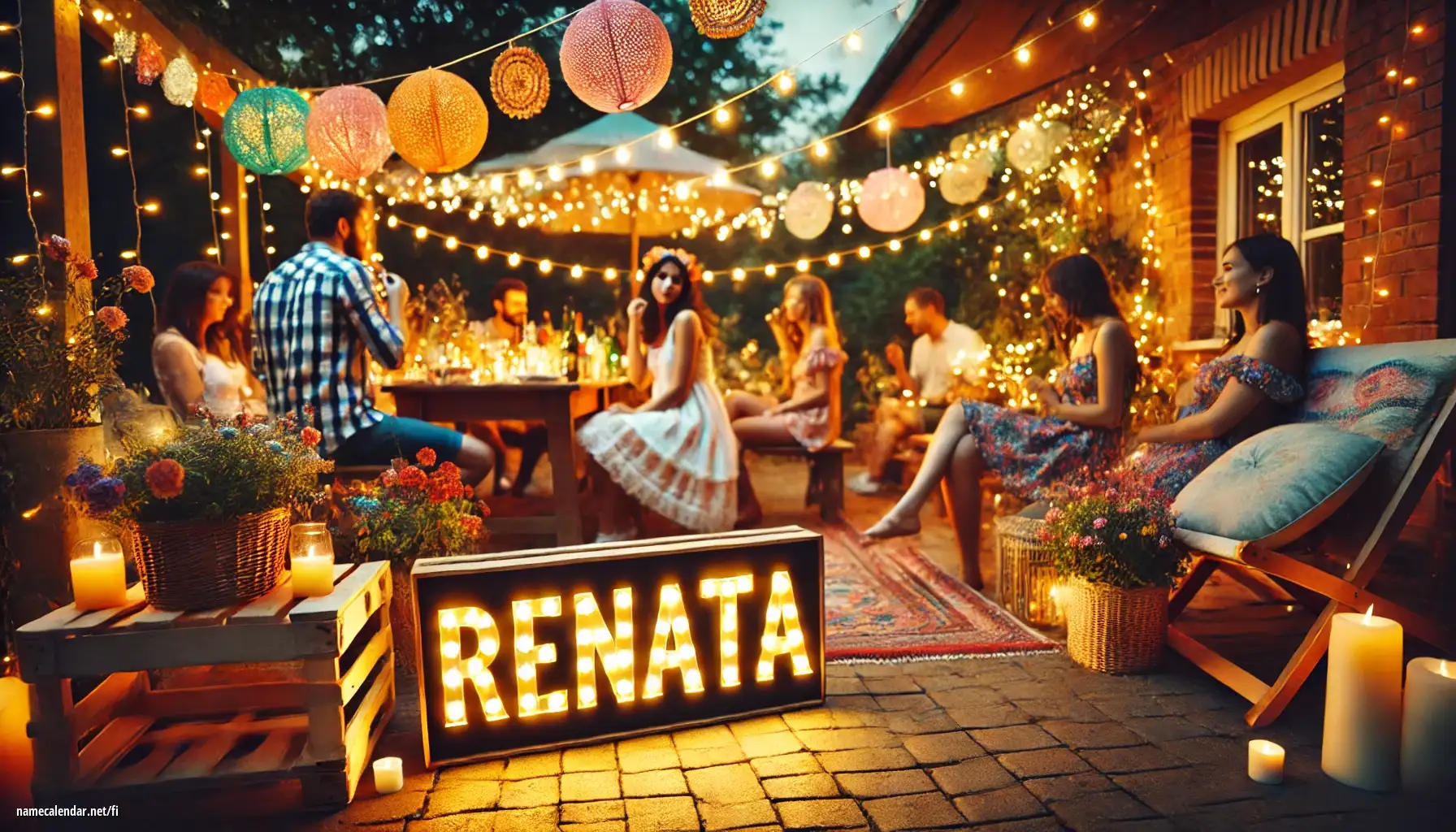 Nimipäivän ja nimen juhliminen - Renata