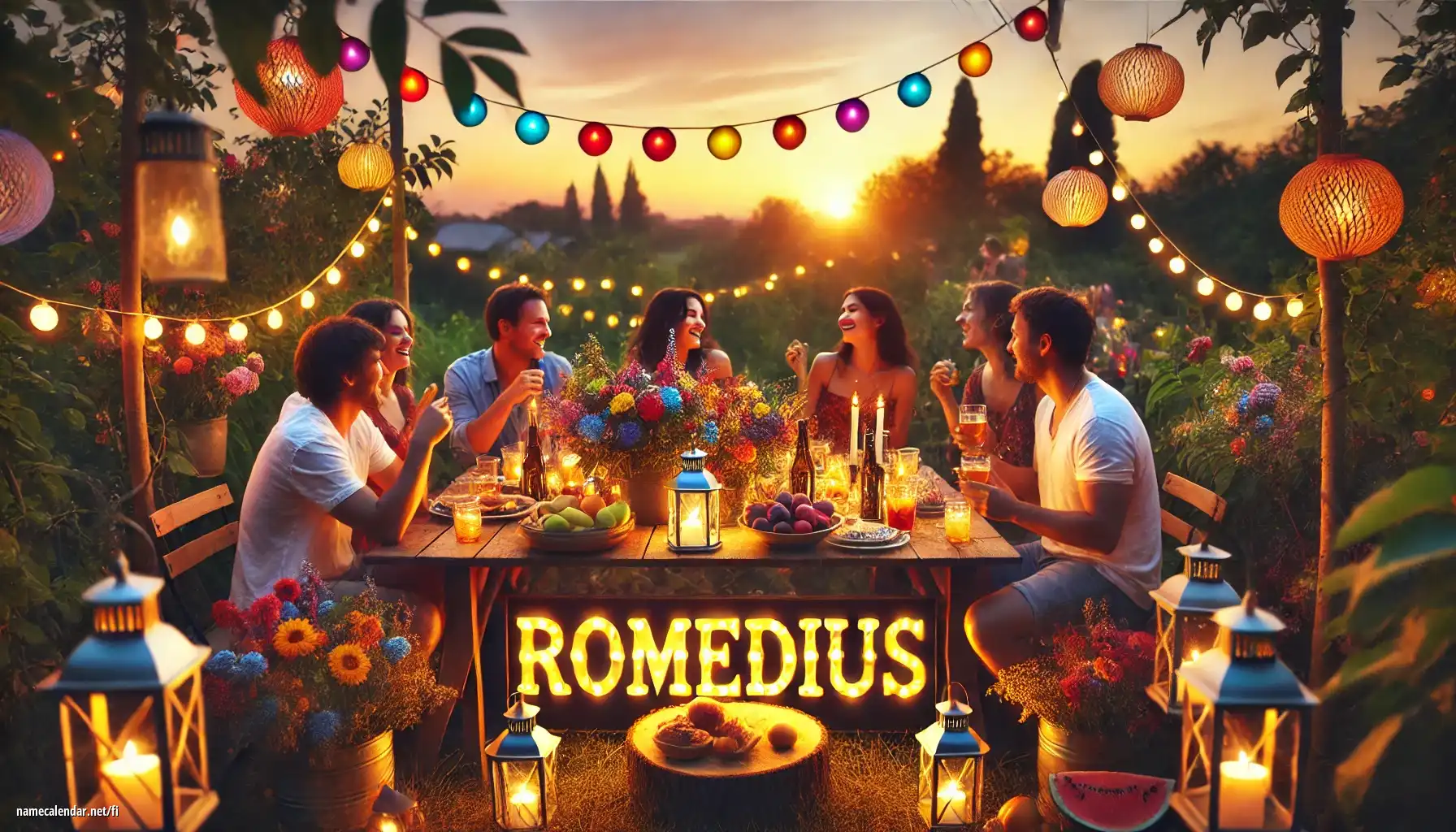 Nimipäivän ja nimen juhliminen - Romedius