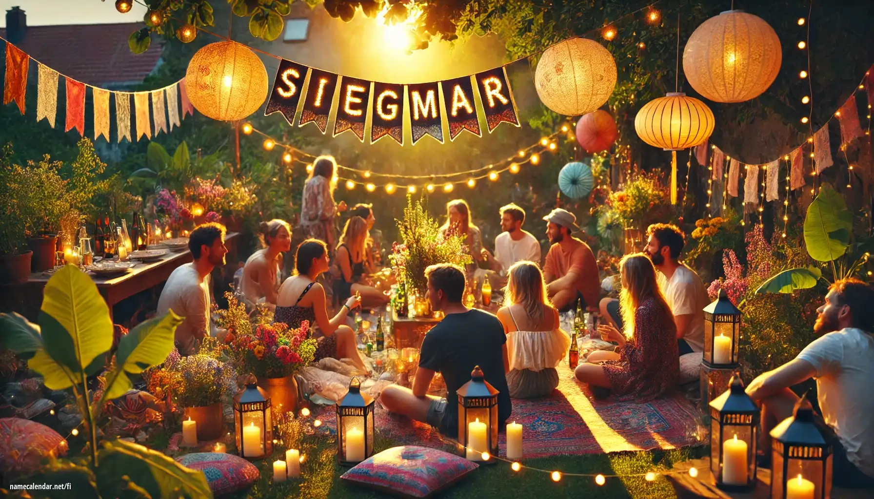 Nimipäivän ja nimen juhliminen - Siegmar