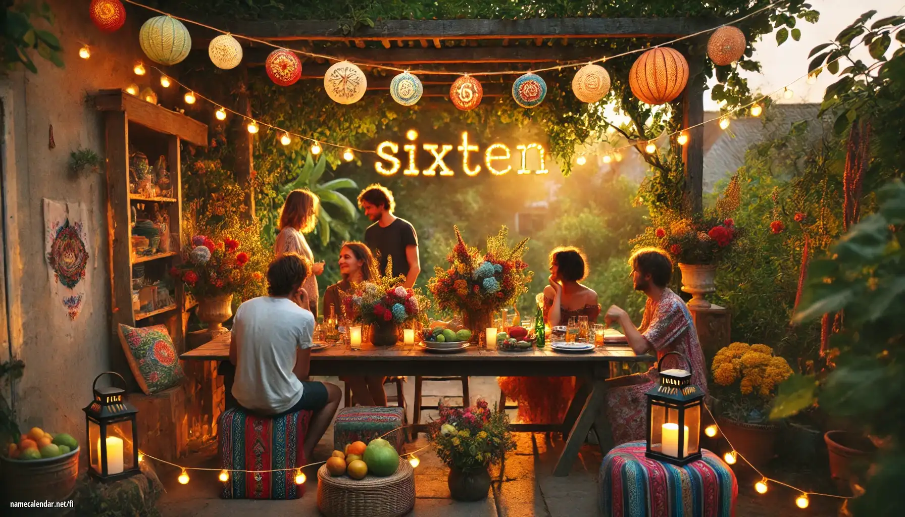 Nimipäivän ja nimen juhliminen - Sixten