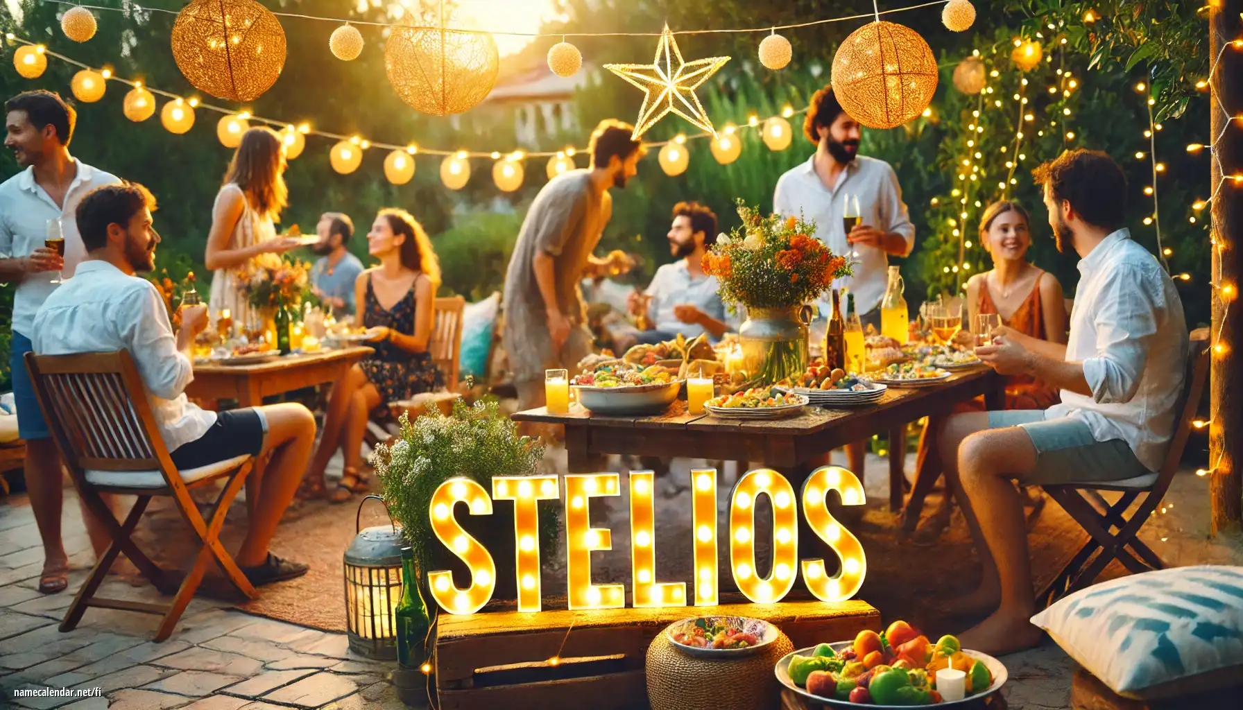 Nimipäivän ja nimen juhliminen - Stelios