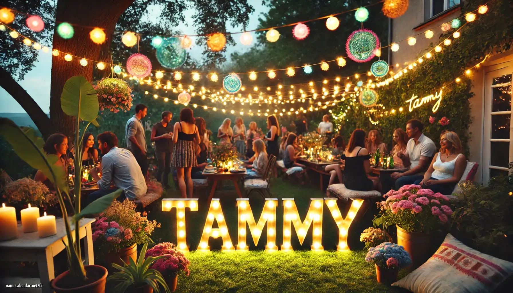 Nimipäivän ja nimen juhliminen - Tammy