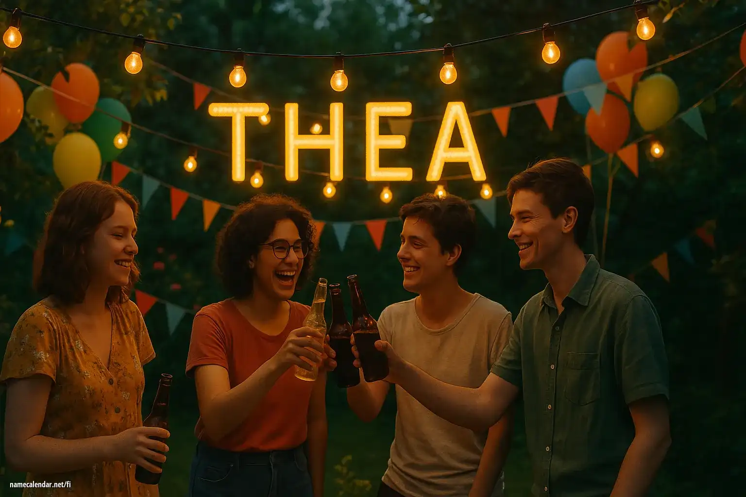 Nimipäivän ja nimen juhliminen - Thea