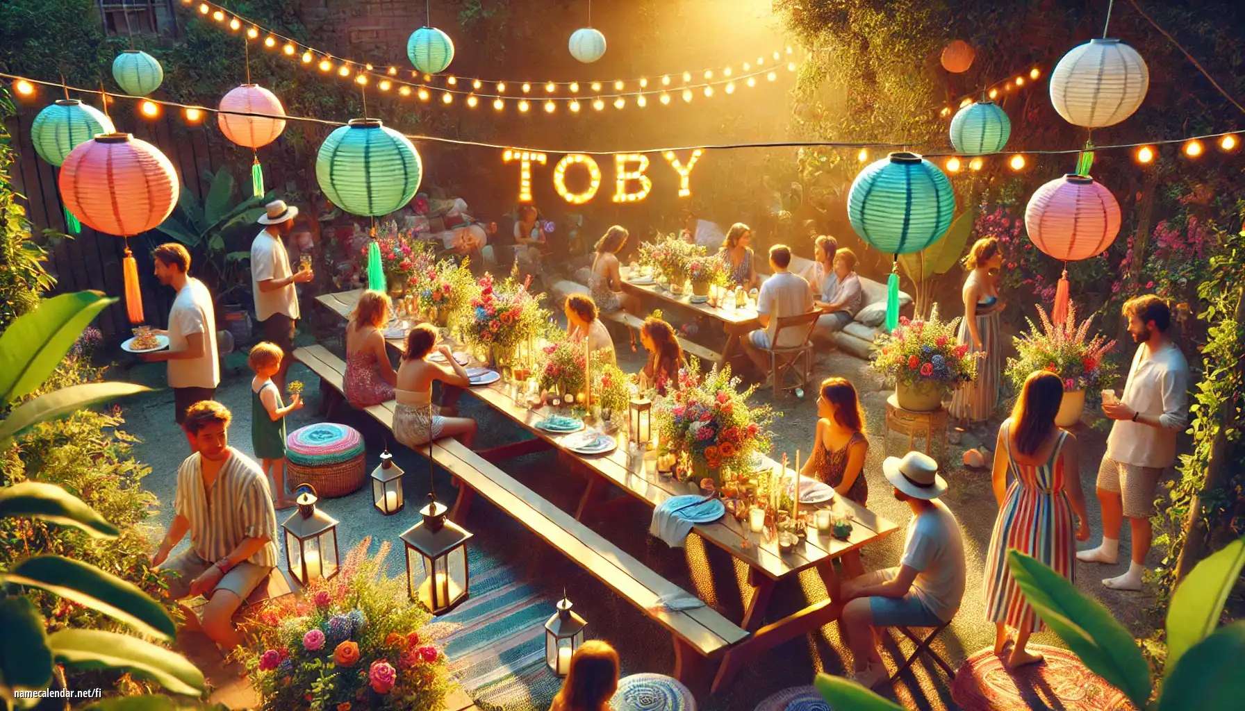 Nimipäivän ja nimen juhliminen - Toby