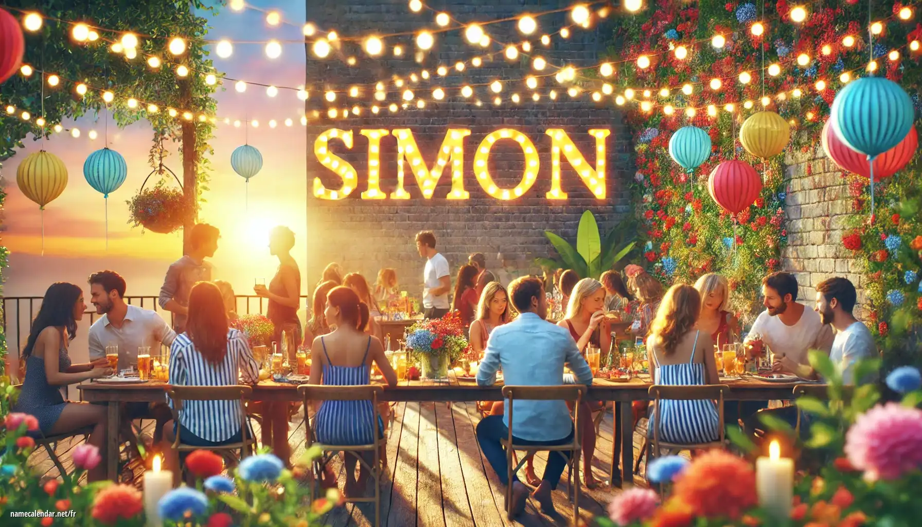 Célébration du jour du nom et du nom - Šimon