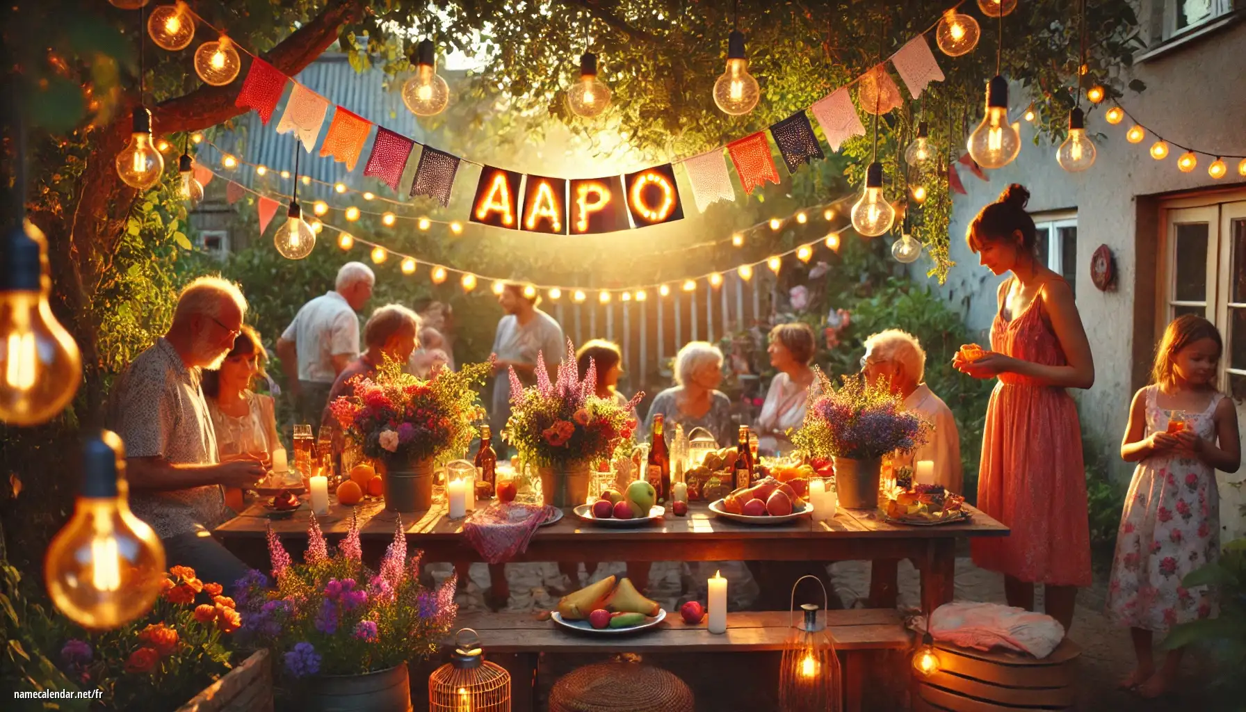 Célébration du jour du nom et du nom - Aapo