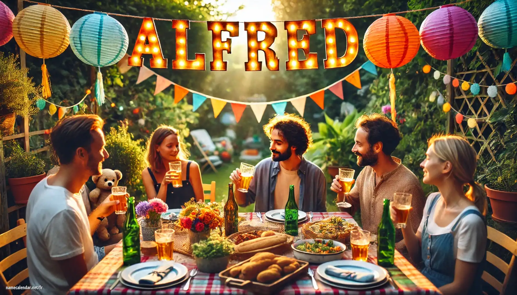 Célébration du jour du nom et du nom - Alfred
