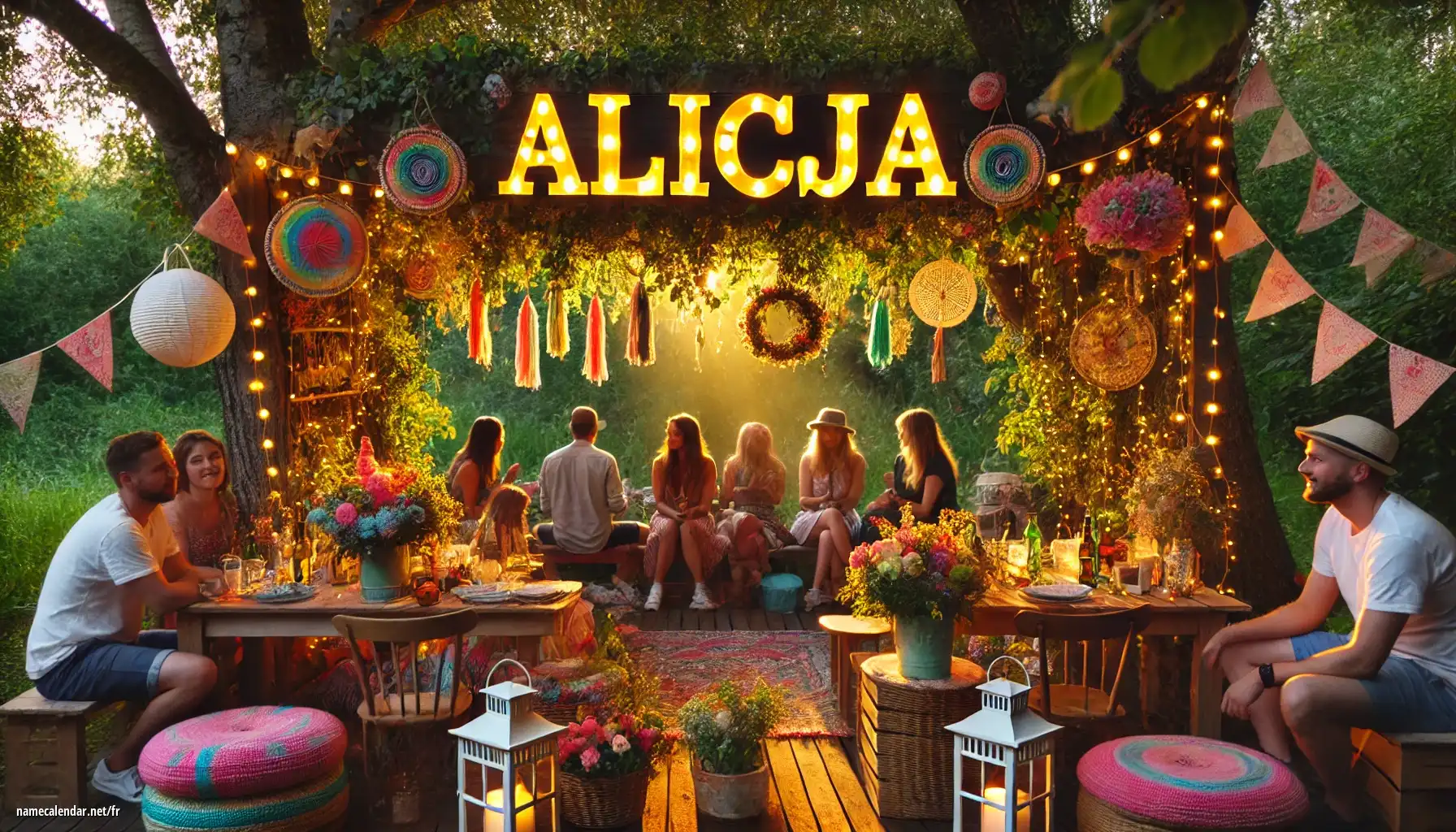 Célébration du jour du nom et du nom - Alicja