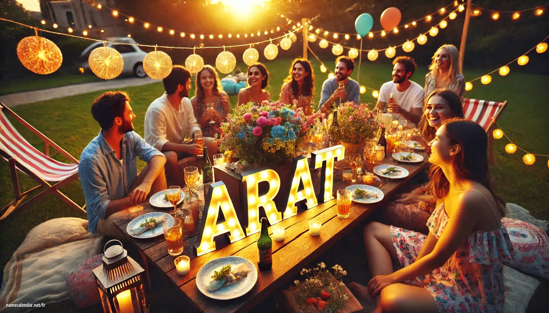 Célébration du jour du nom et du nom - Arat