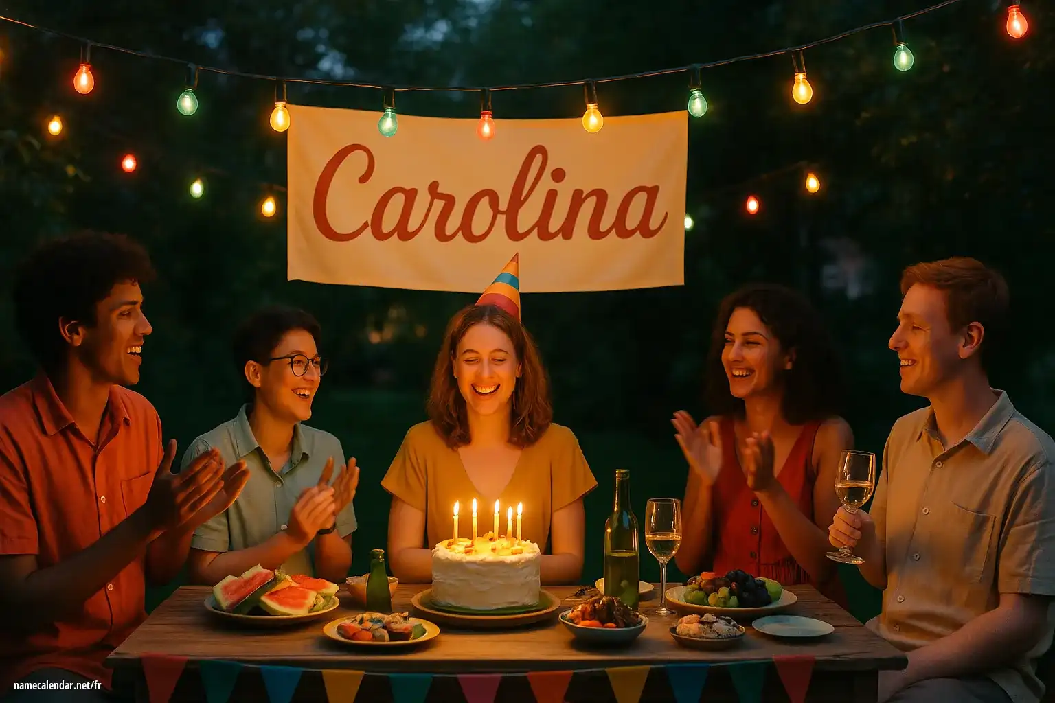 Célébration du jour du nom et du nom - Carolina