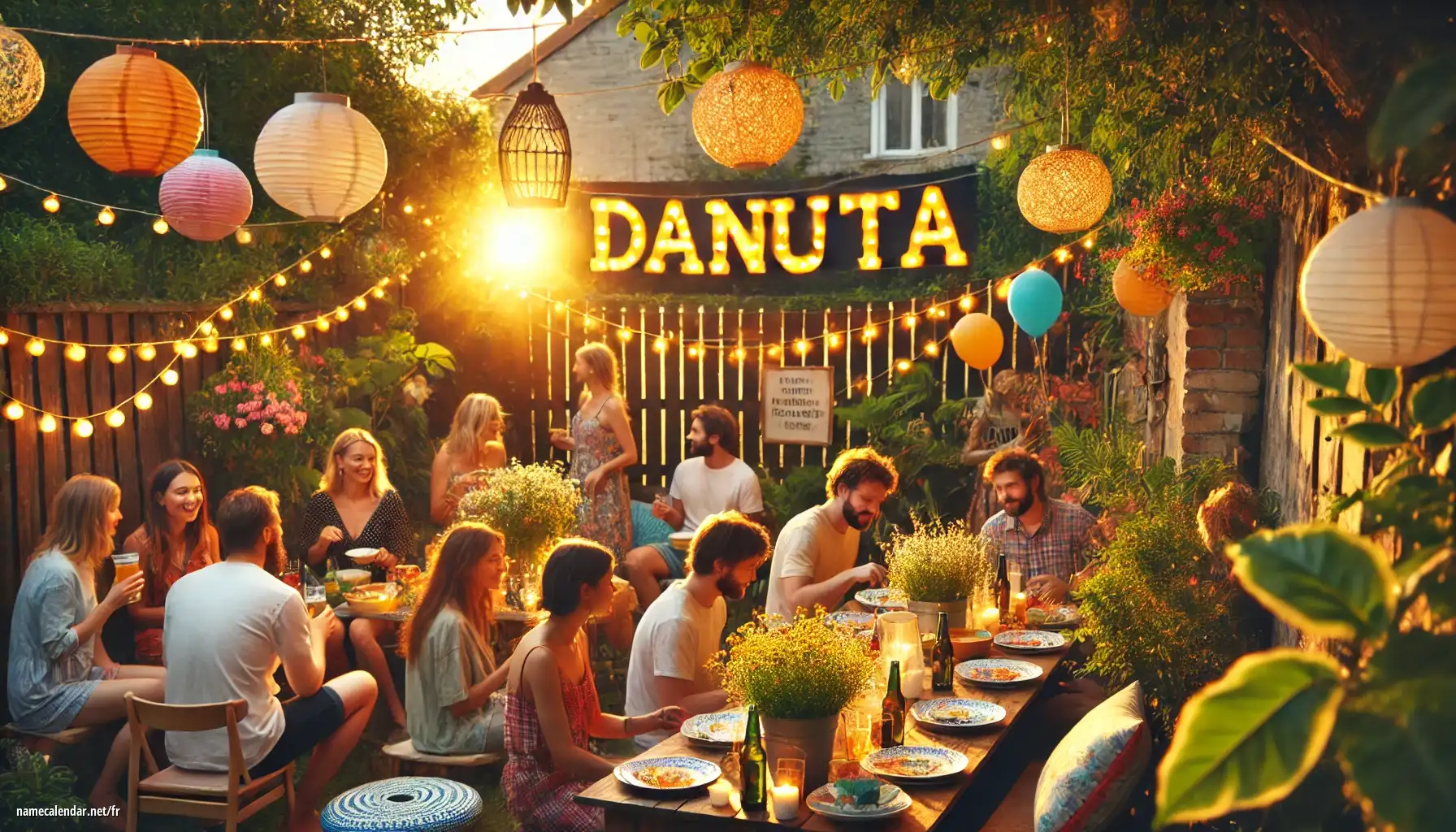 Célébration du jour du nom et du nom - Danuta