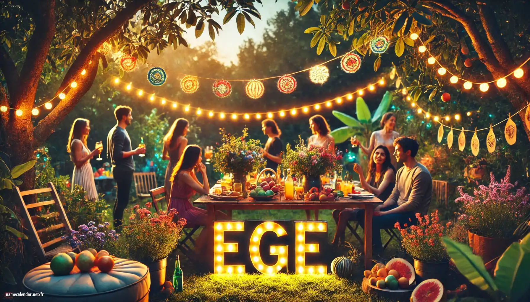 Célébration du jour du nom et du nom - Ege