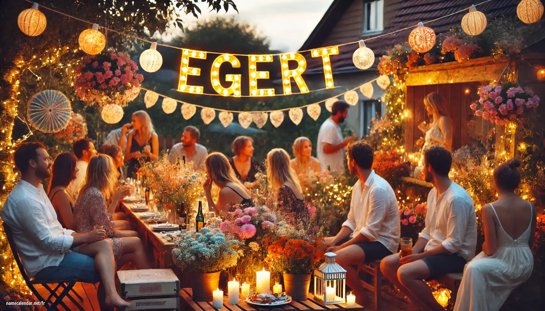 Célébration du jour du nom et du nom - Egert