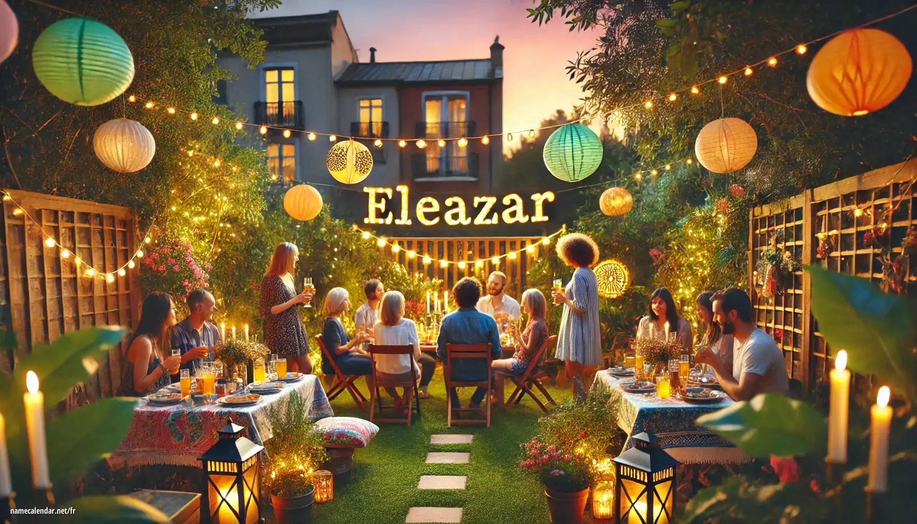 Célébration du jour du nom et du nom - Eleazar