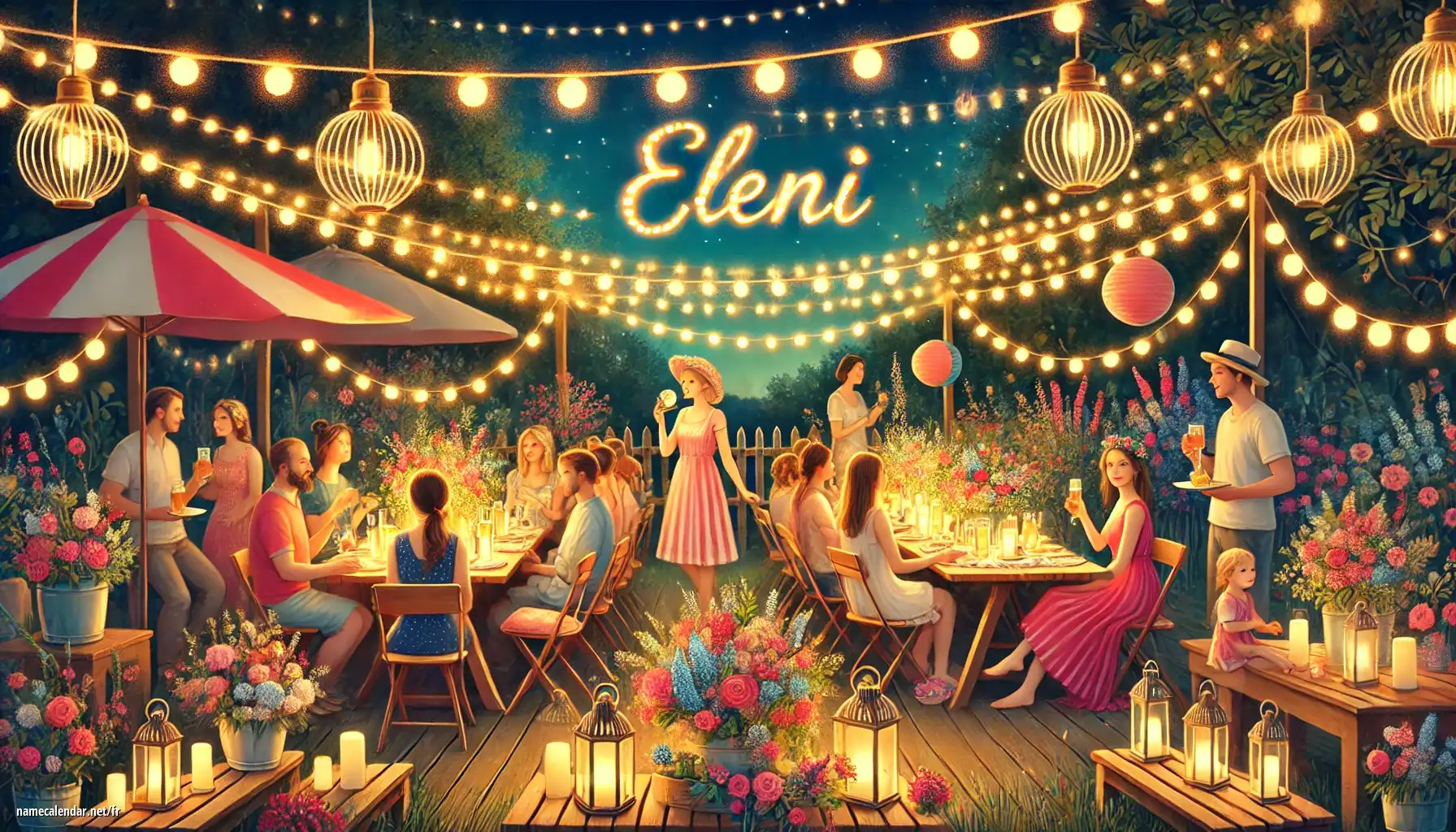 Célébration du jour du nom et du nom - Eleni