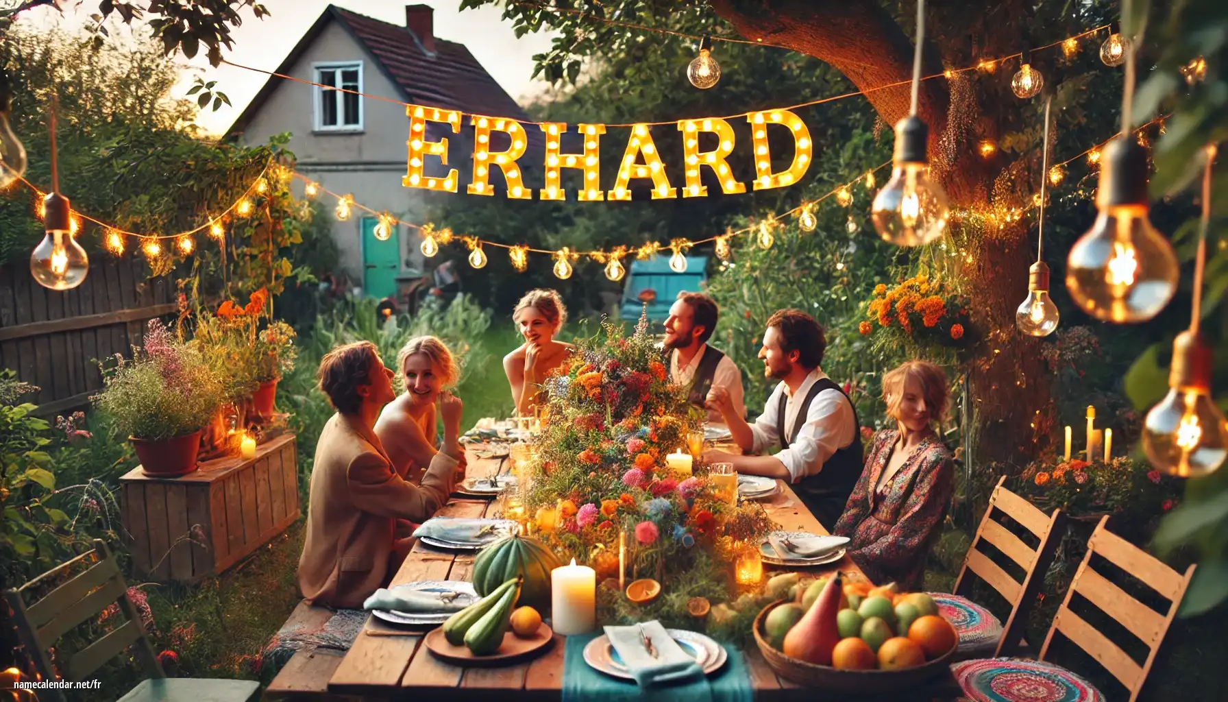 Célébration du jour du nom et du nom - Erhard