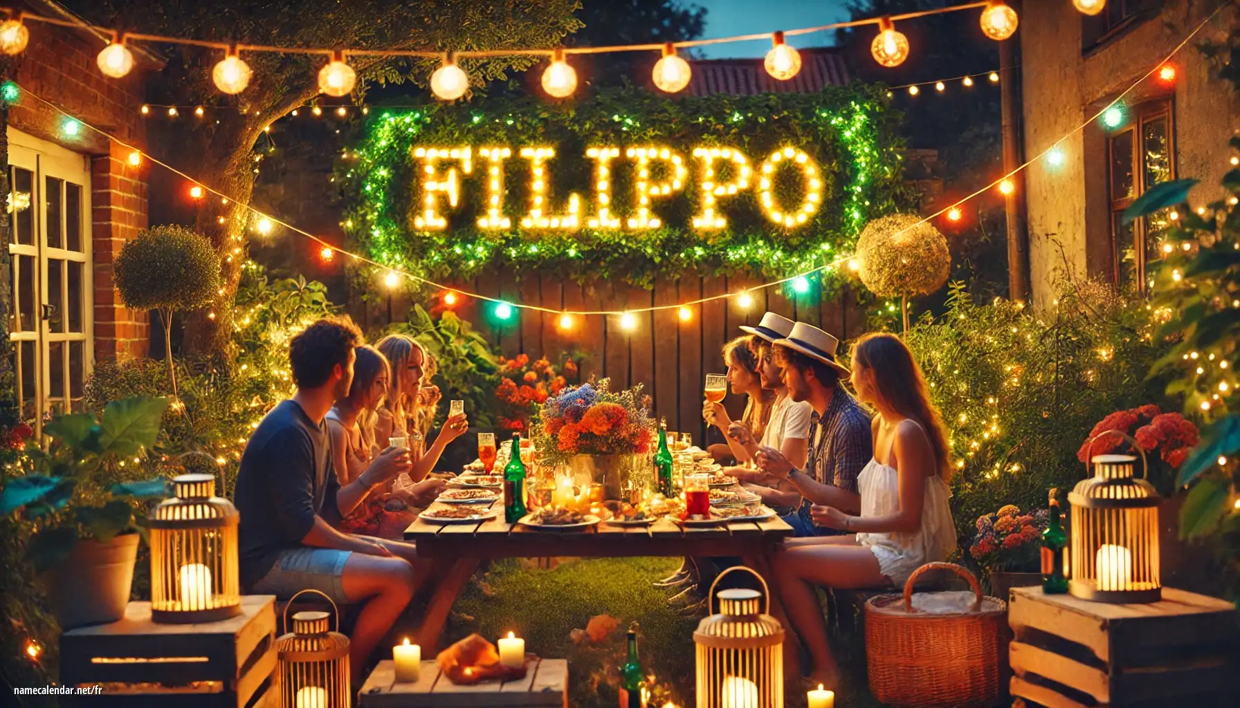 Célébration du jour du nom et du nom - Filippo