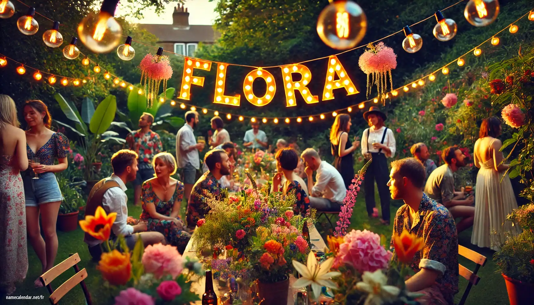 Célébration du jour du nom et du nom - Flóra
