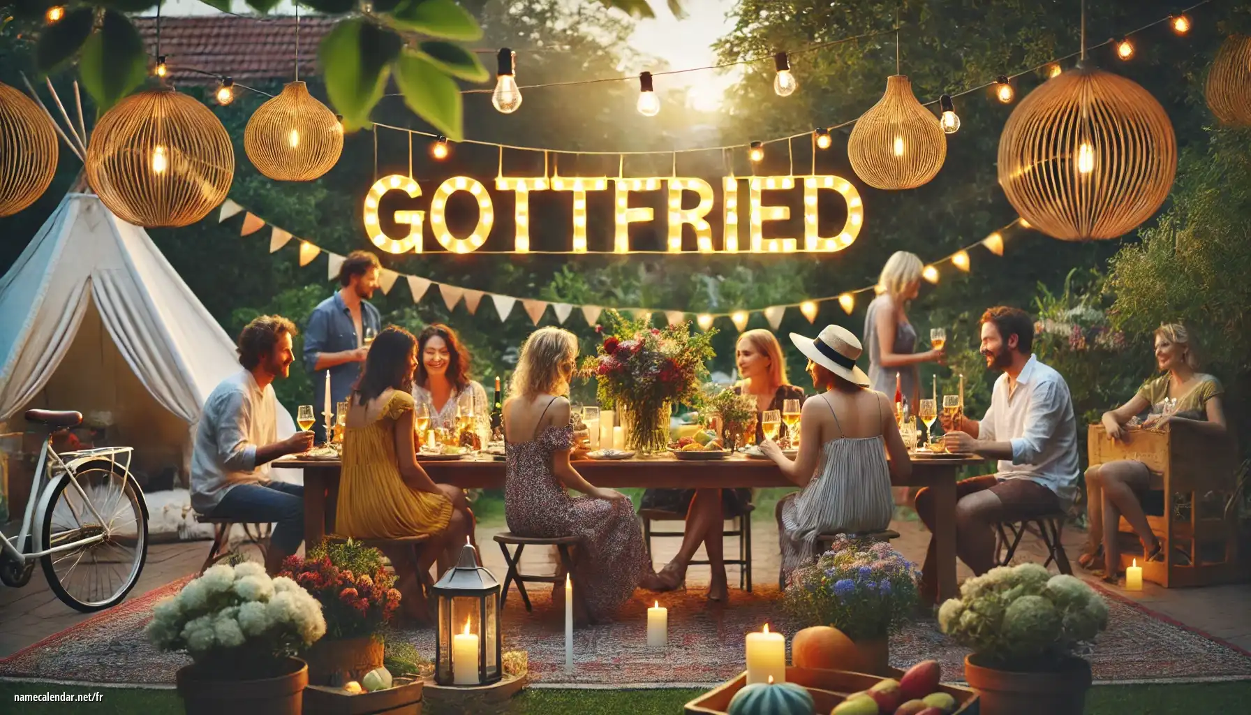 Célébration du jour du nom et du nom - Gottfried