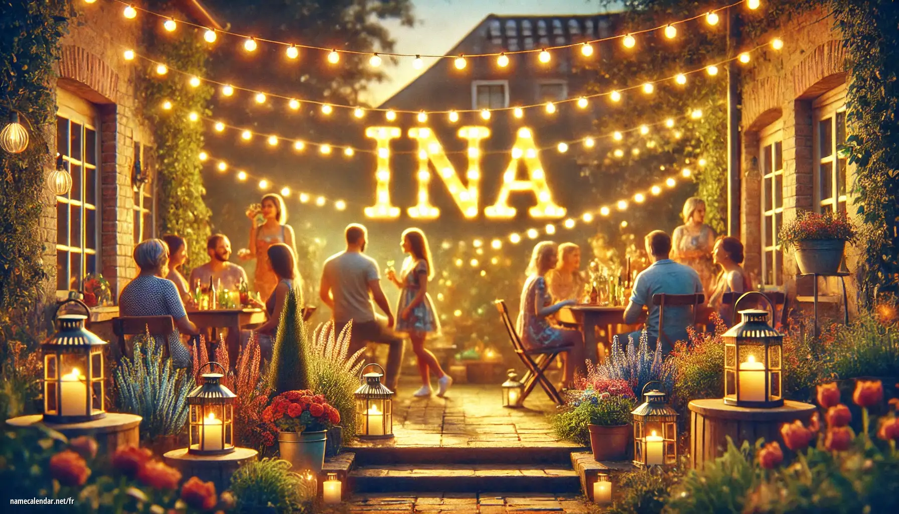 Célébration du jour du nom et du nom - Ina