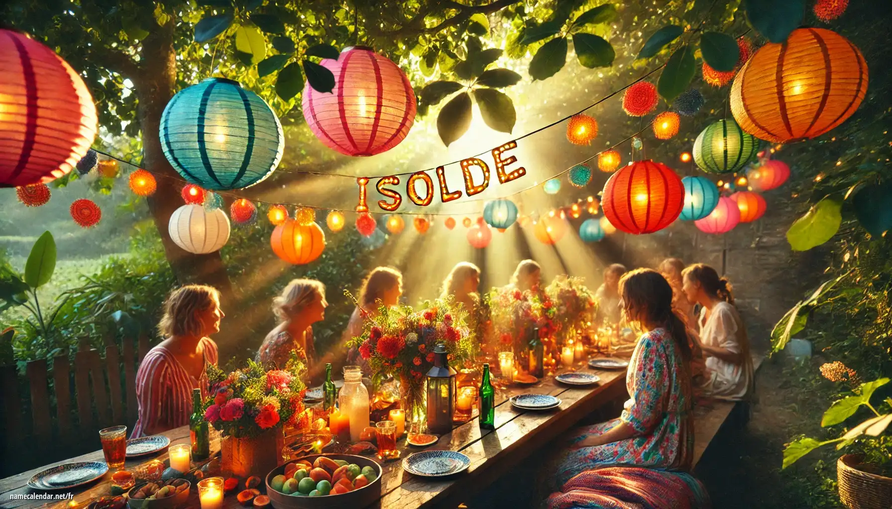 Célébration du jour du nom et du nom - Isolde