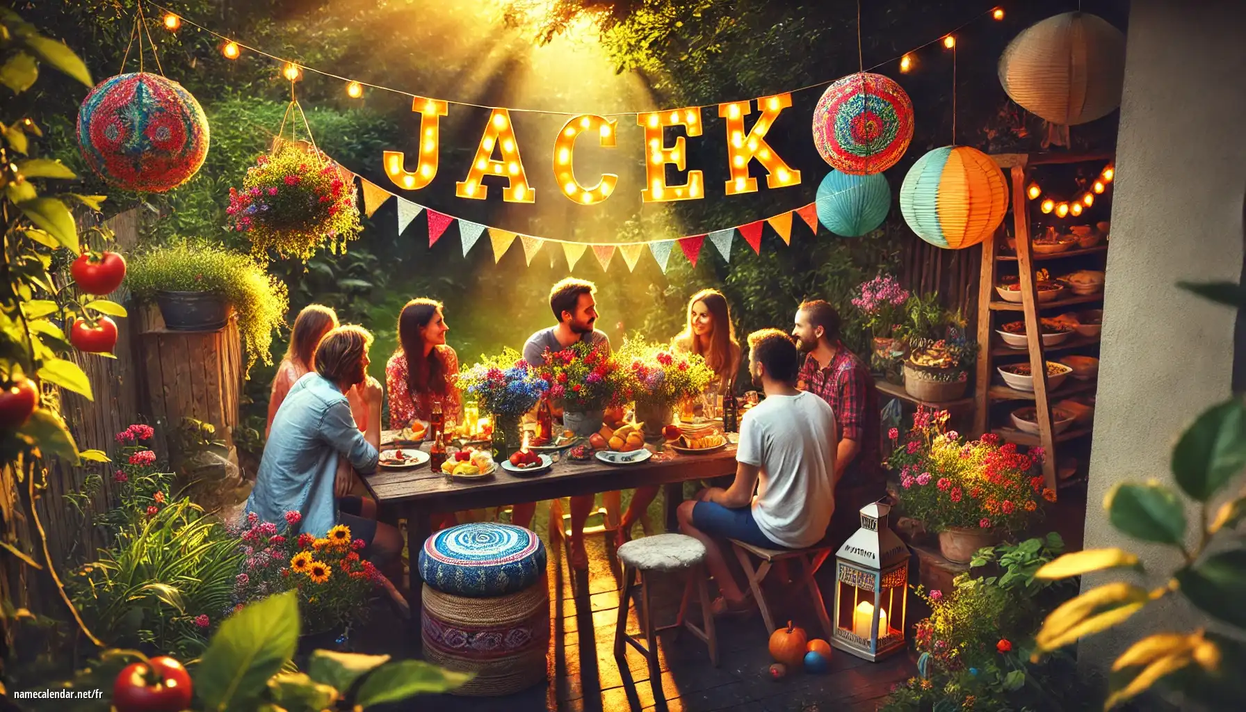 Célébration du jour du nom et du nom - Jacek