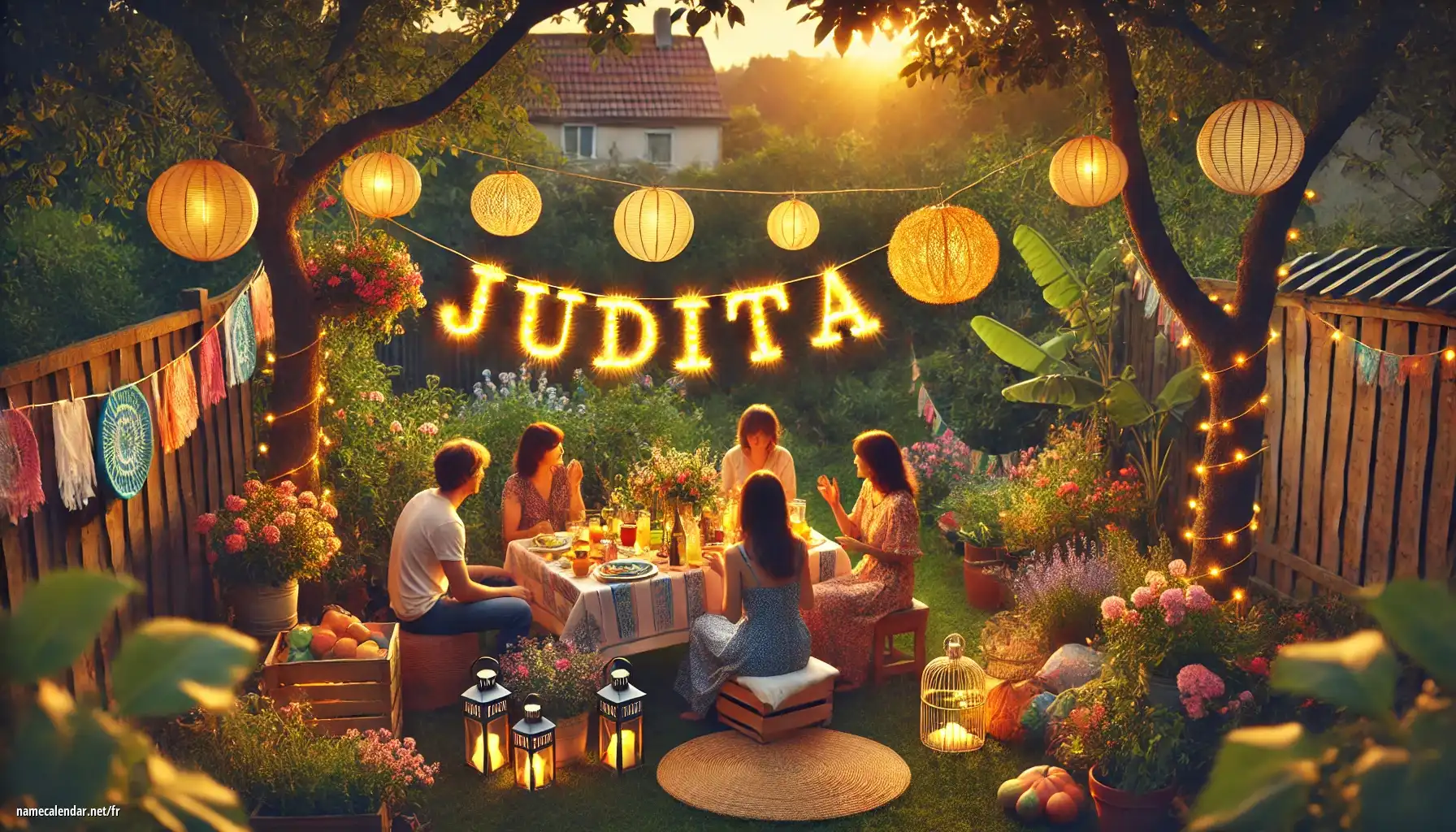 Célébration du jour du nom et du nom - Judita