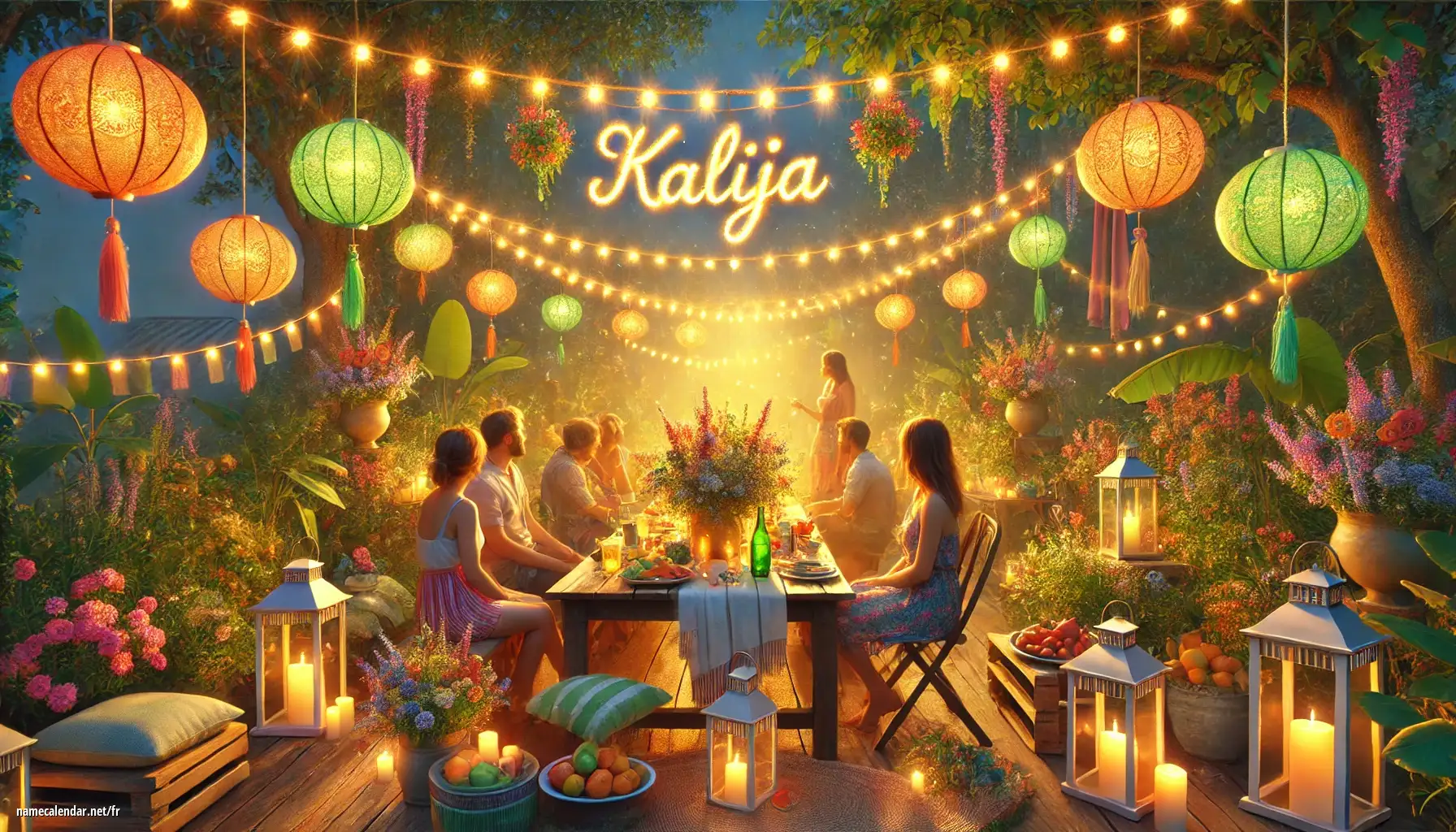 Célébration du jour du nom et du nom - Kalija