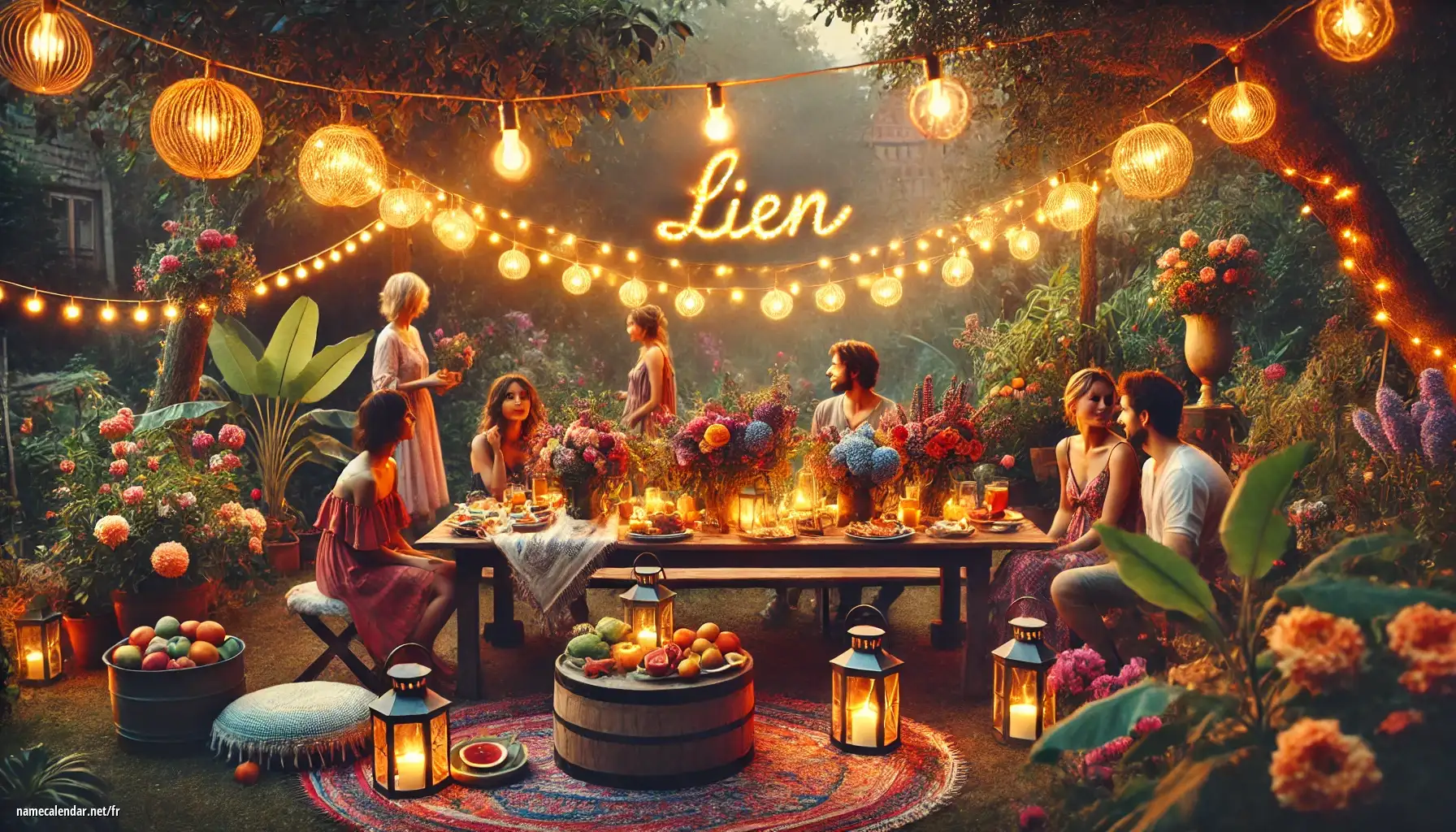 Célébration du jour du nom et du nom - Lien