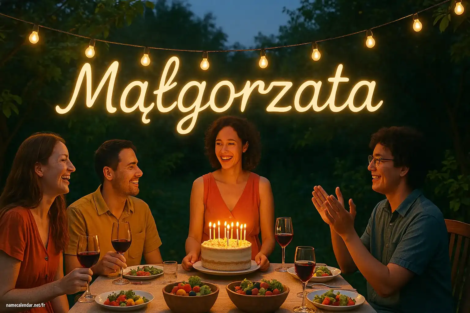 Célébration du jour du nom et du nom - Małgorzata