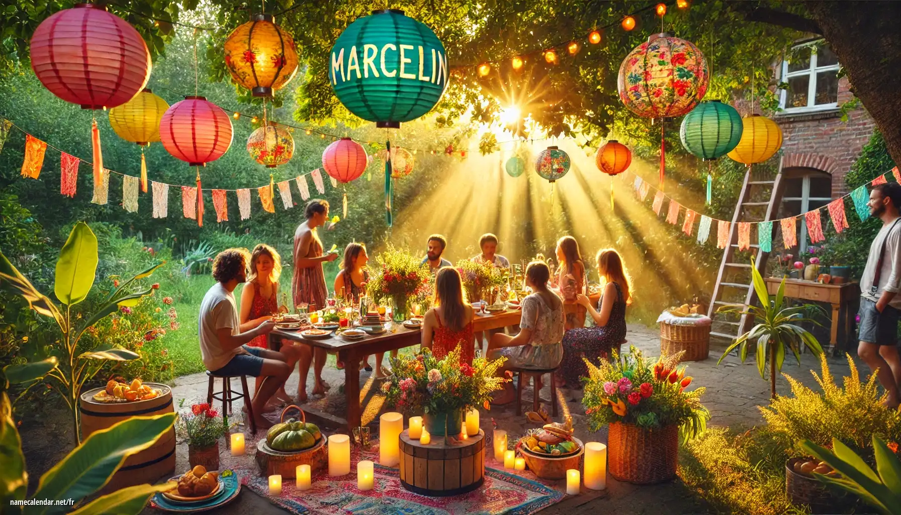 Célébration du jour du nom et du nom - Marcelin