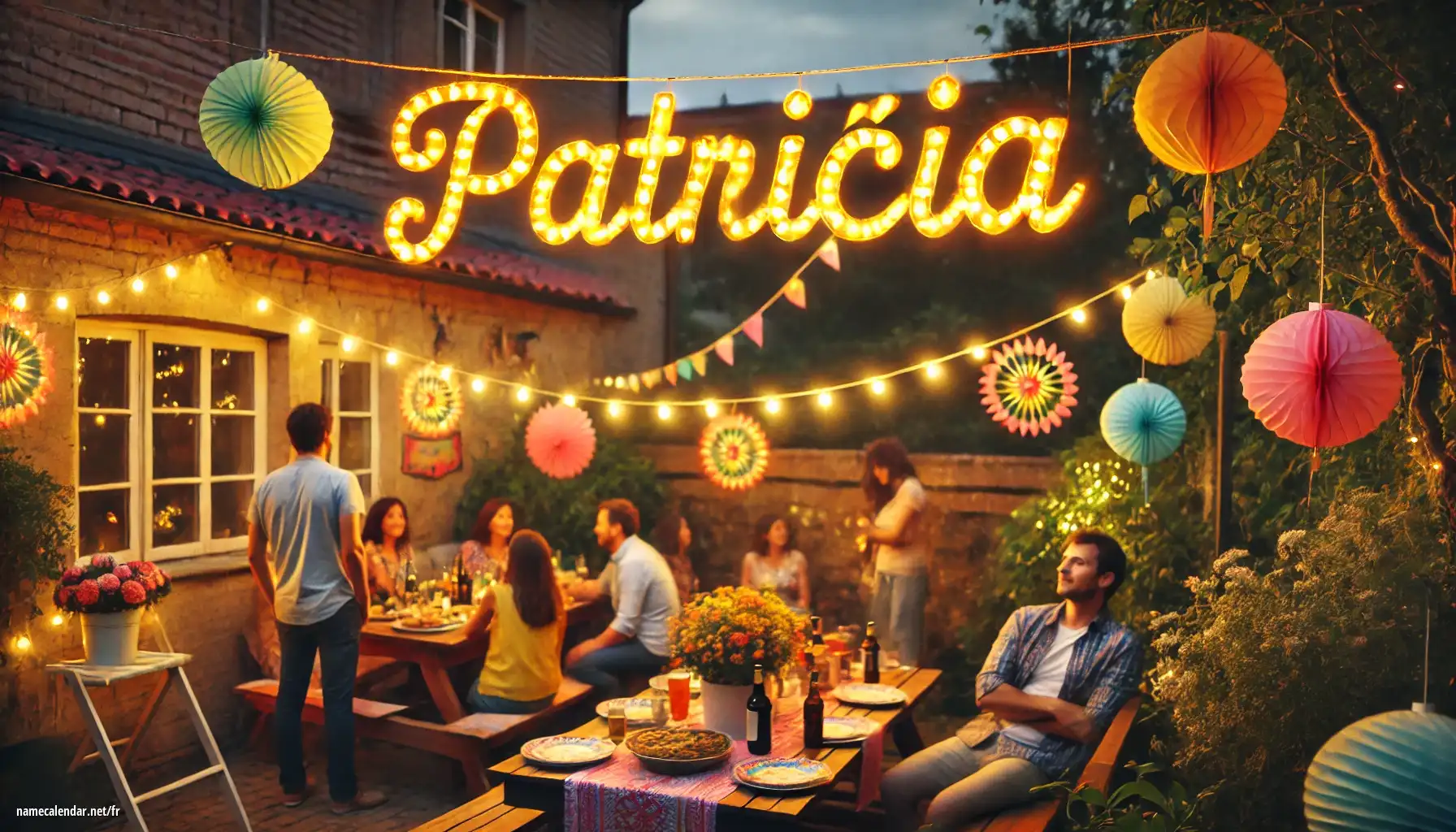 Célébration du jour du nom et du nom - Patrícia