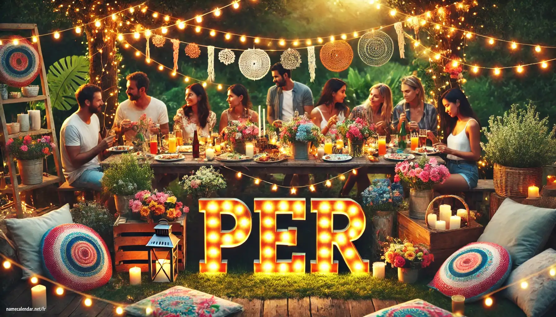 Célébration du jour du nom et du nom - Per