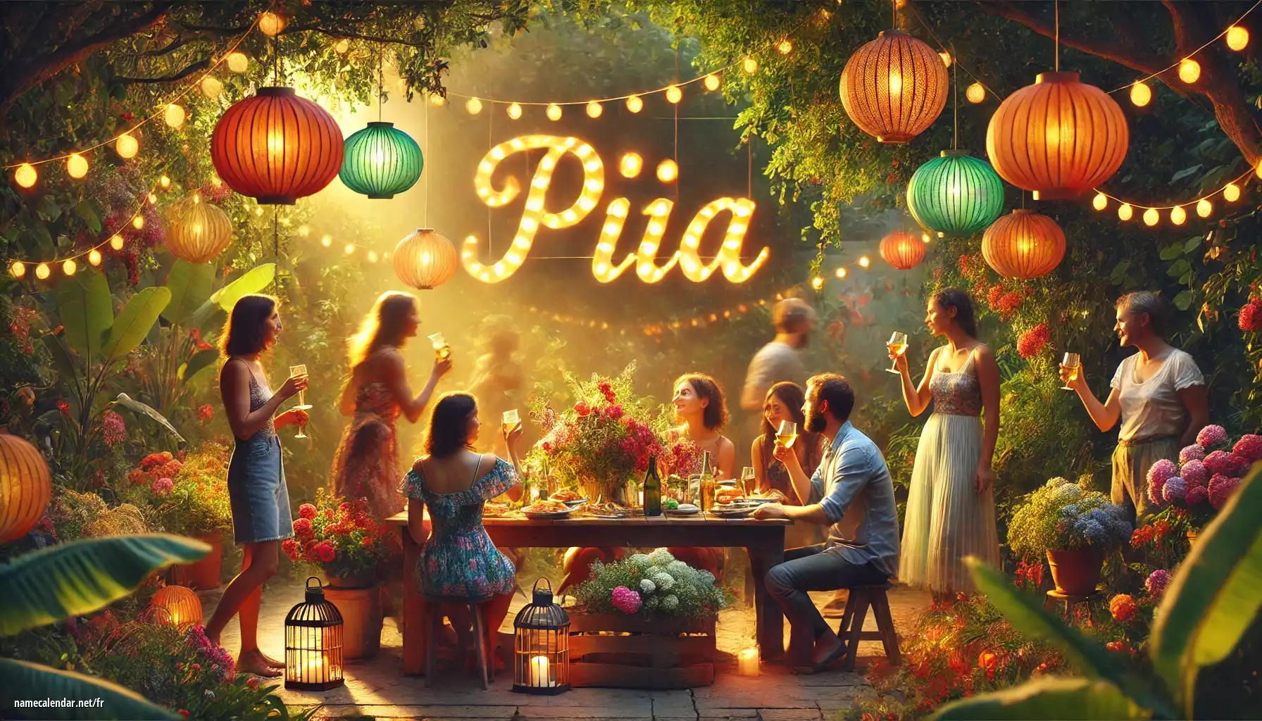 Célébration du jour du nom et du nom - Piia